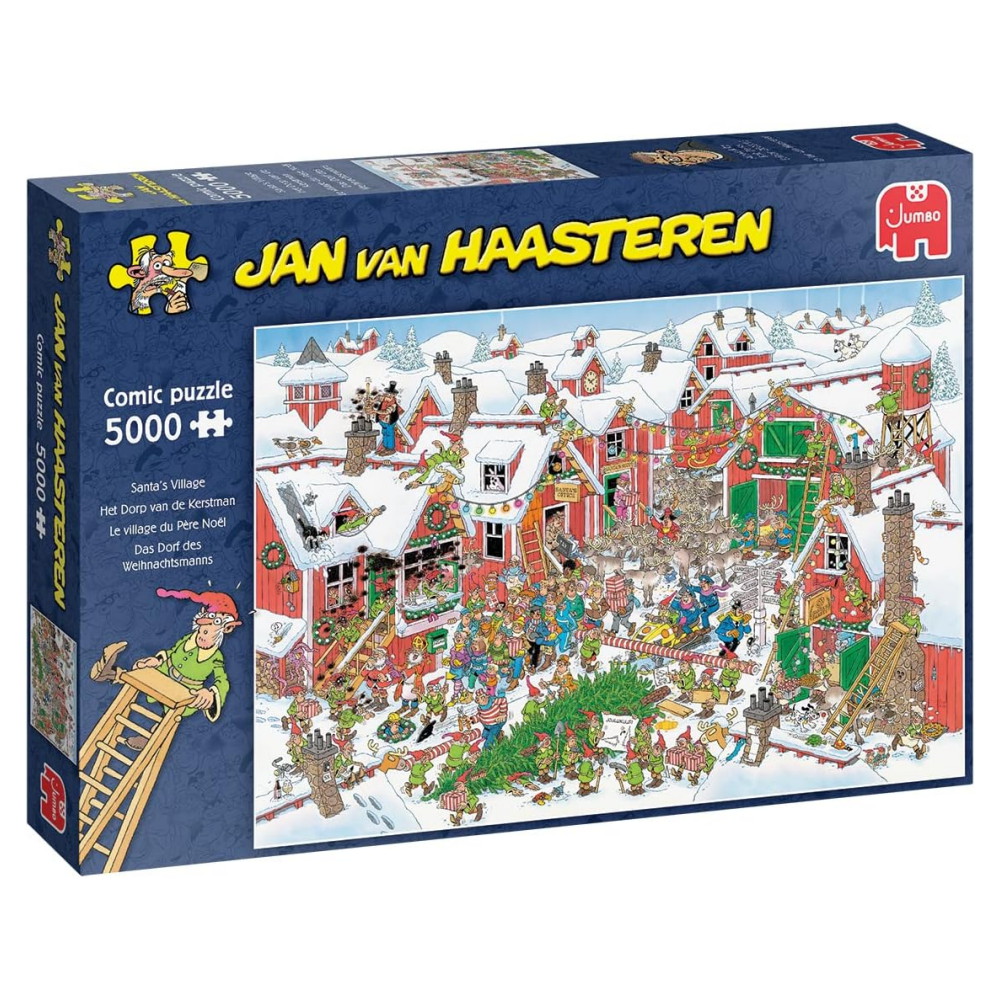 SKADAT Jan van Haasteren Pussel - Santa's Village 5000 Bitar