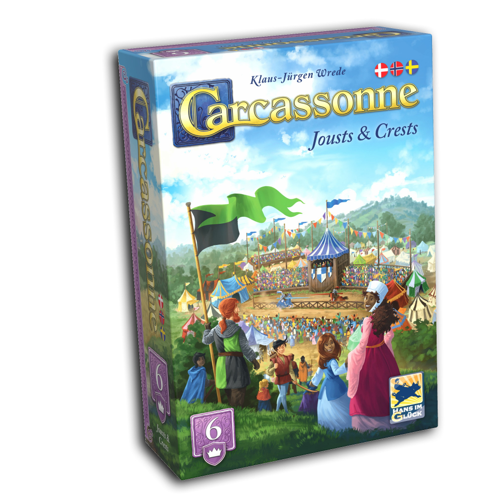 SKADAT Carcassonne: Jousts & Crests (Exp.) (Swe)