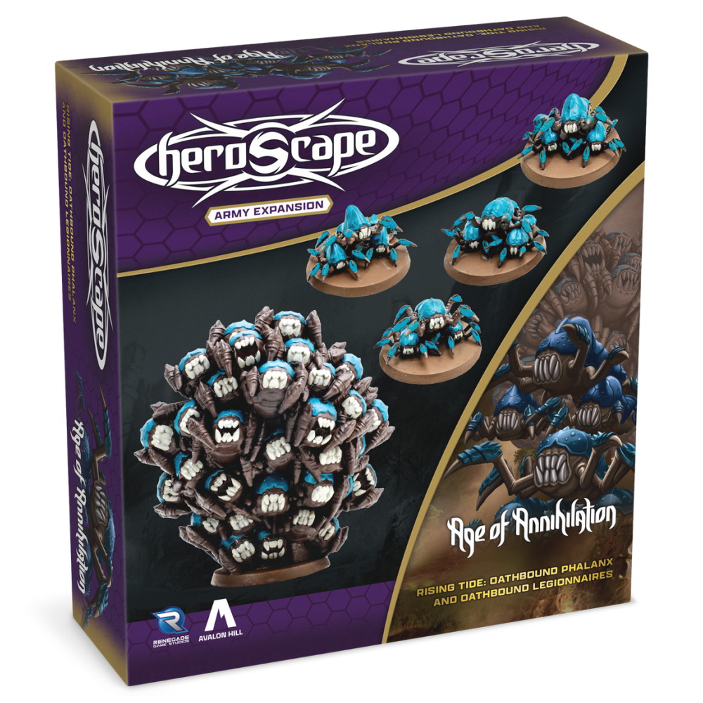 Heroscape: Rising Tide: Oathbound Phalanx & Oathbound Legionnaires Army Expansion
