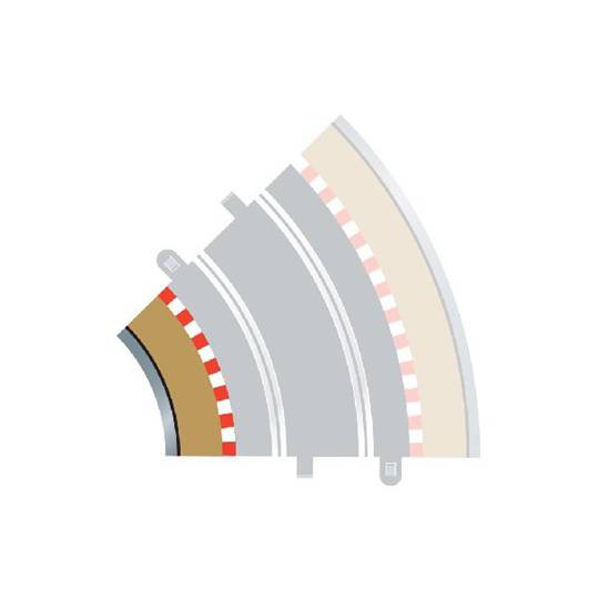 Scalextric 1:32 - Rad 2 Inner borders & barrier
