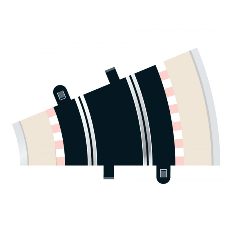 Scalextric Radius 2 Curve 22.5° x 2