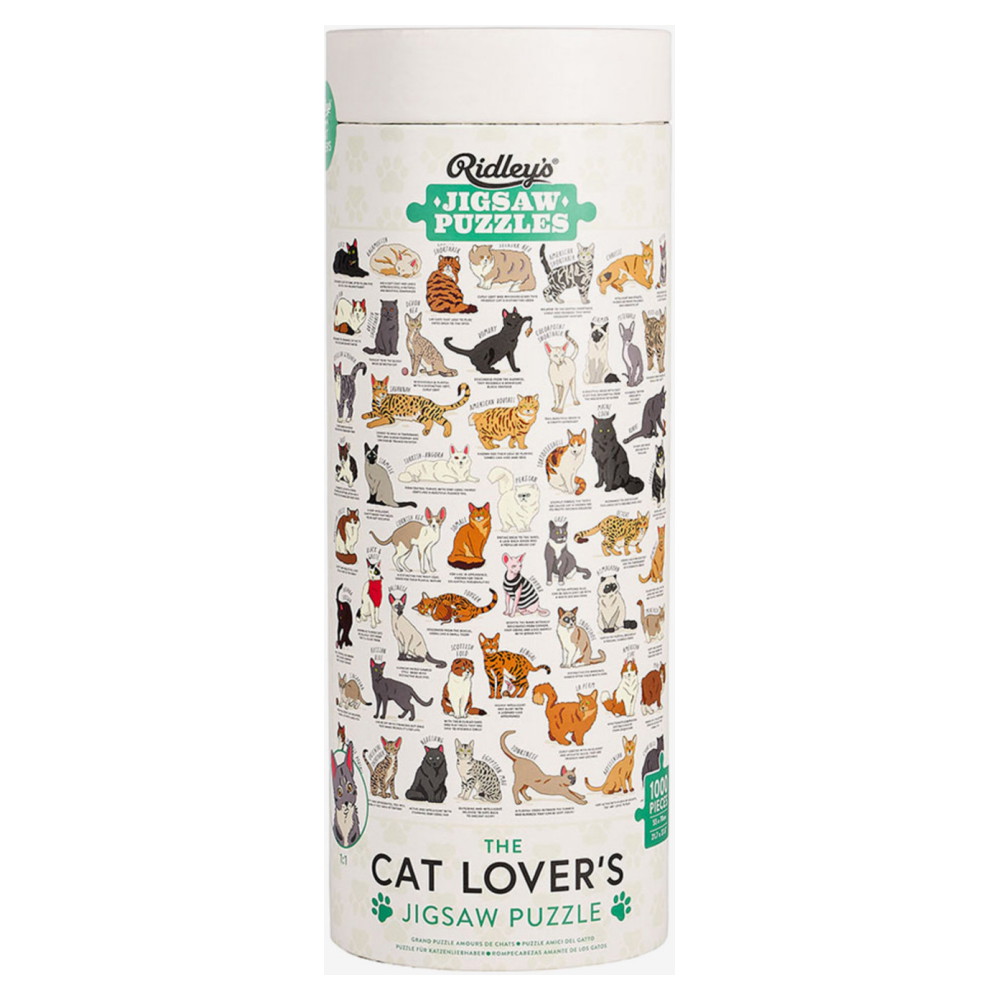 Ridley's Pussel - Cat Lovers 1000 Bitar