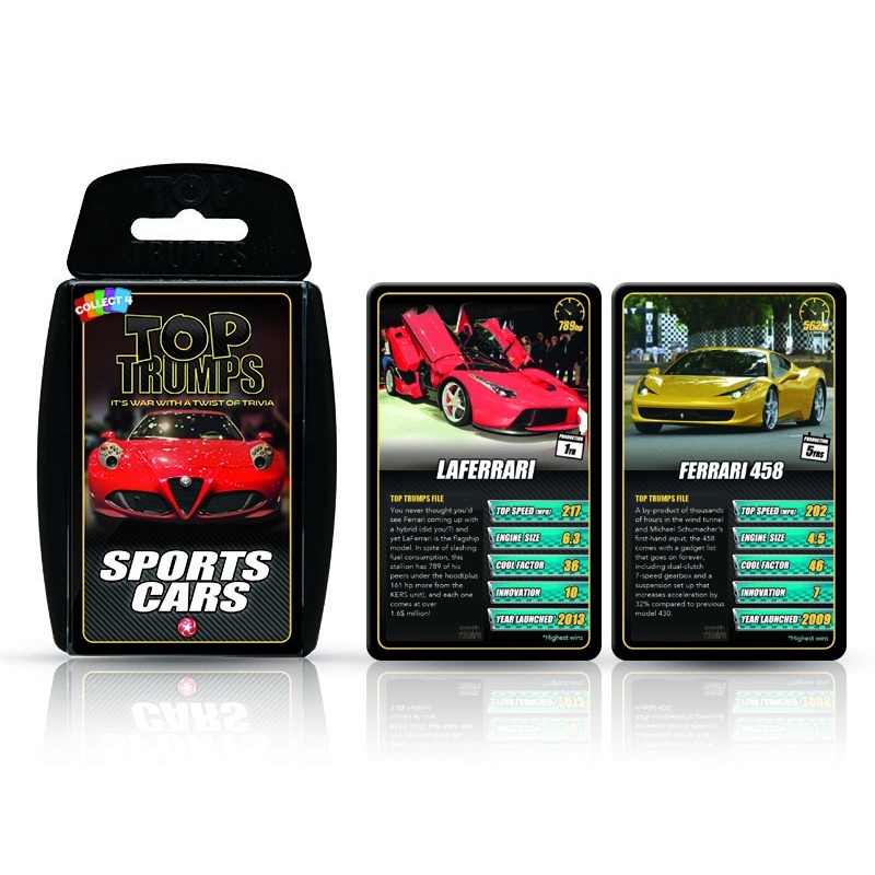 Top Trumps - Sports Cars
