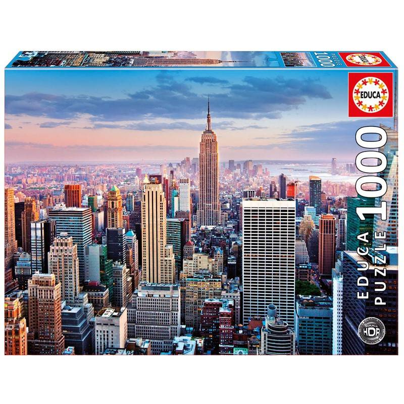 Educa Pussel: Midtown Manhattan 1000 bitar