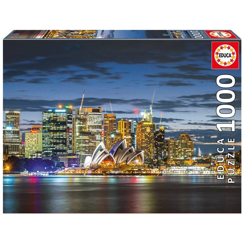 Educa pussel: Sydney City Twilight 1000 bitar