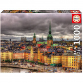 Educa pussel: Views of Stockholm, Sweden 1000 bitar