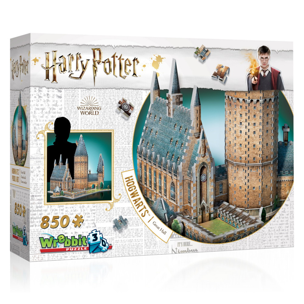 Wrebbit 3D - Harry potter Hogwarts Great Hall