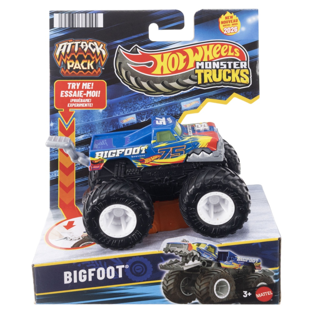 Hot Wheels Monster Trucks Attack - Bigfoot