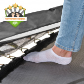 EXIT Allure Classic studsmatta ø427cm - svart EXIT Allure Classic studsmatta ø427cm - svart