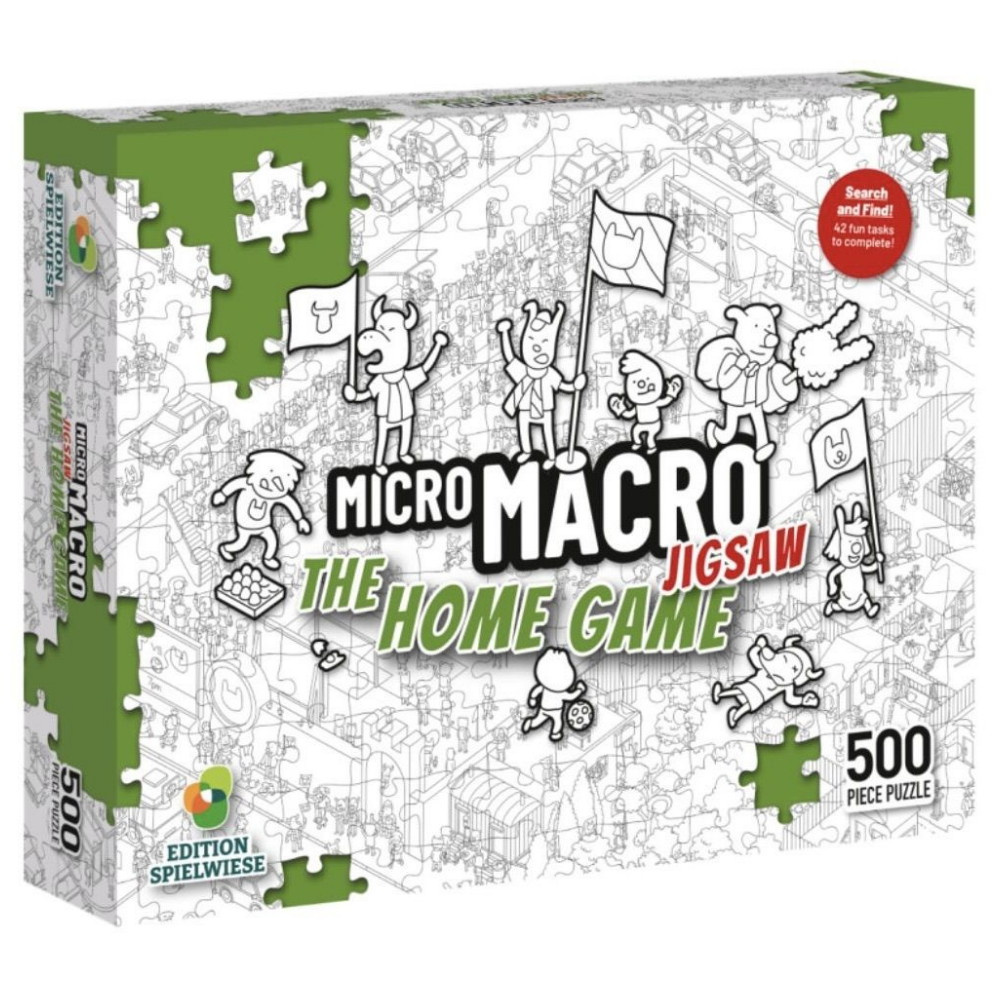 MicroMacro Jigsaw: The Home Game 500 Bitar