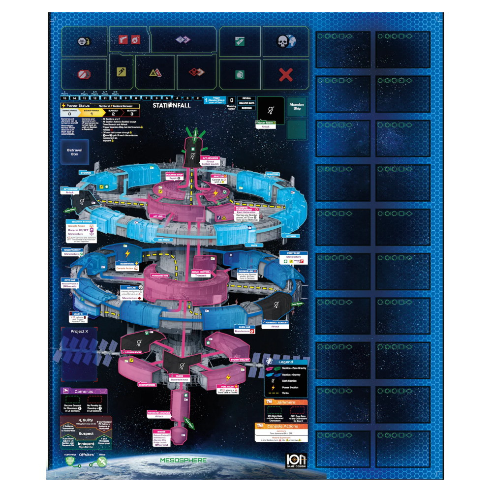 Stationfall: Neoprene Game Mat (Exp.)