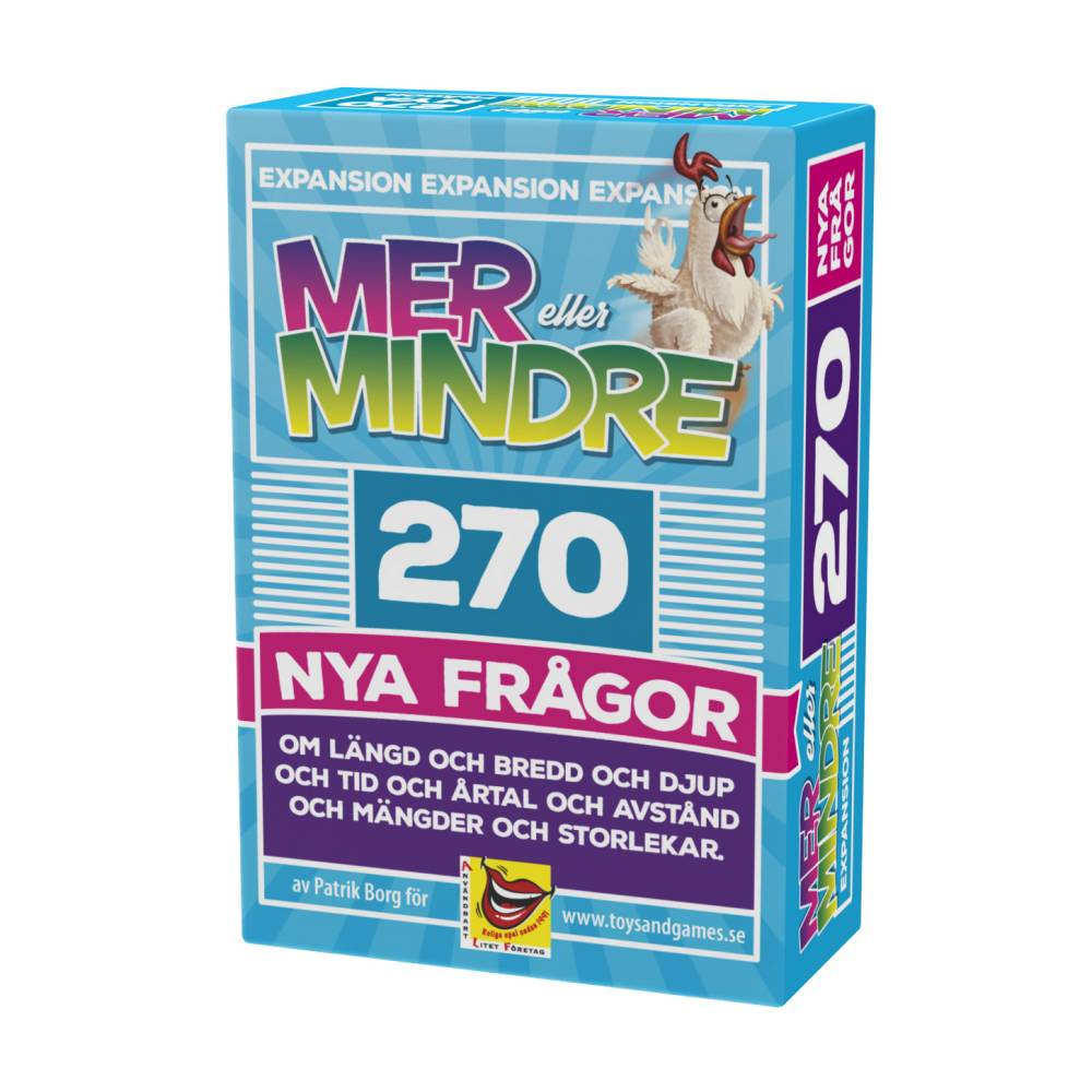 Mer eller mindre: Extra kort (Exp.)