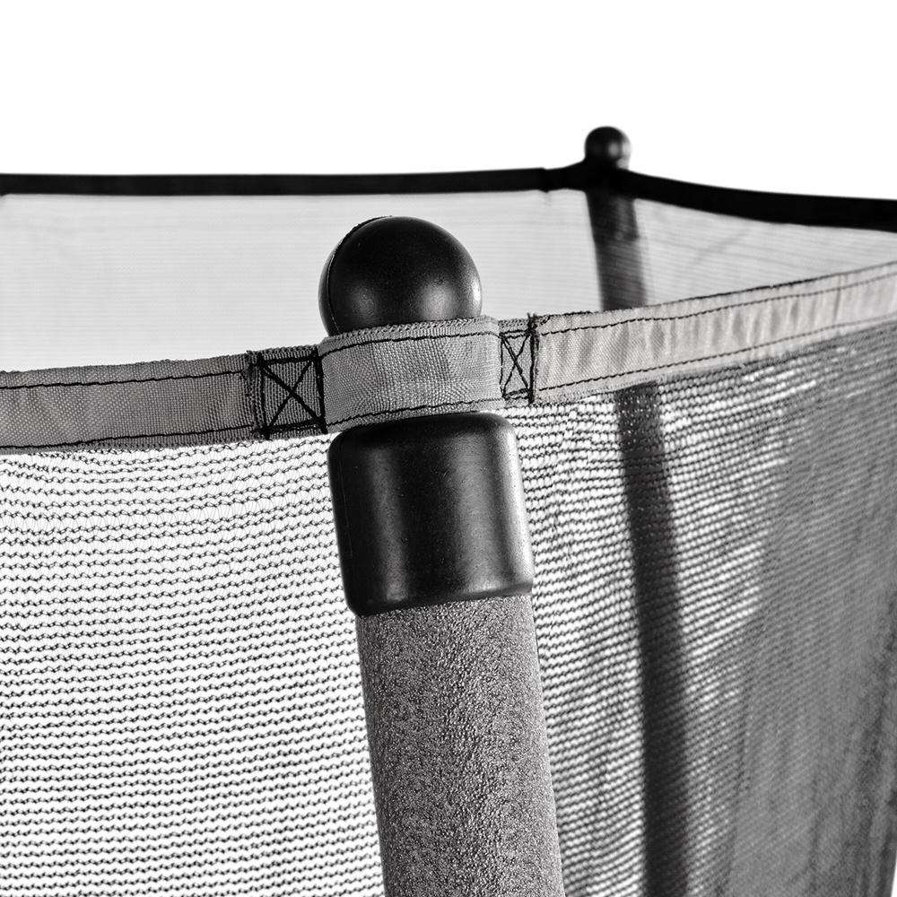 EXIT Tiggy junior studsmatta med skyddsnät ø140cm