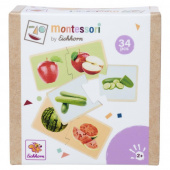 Montessori Pussel Frukt och grönsaker 34 Bitar Montessori Pussel Frukt och grönsaker 34 Bitar