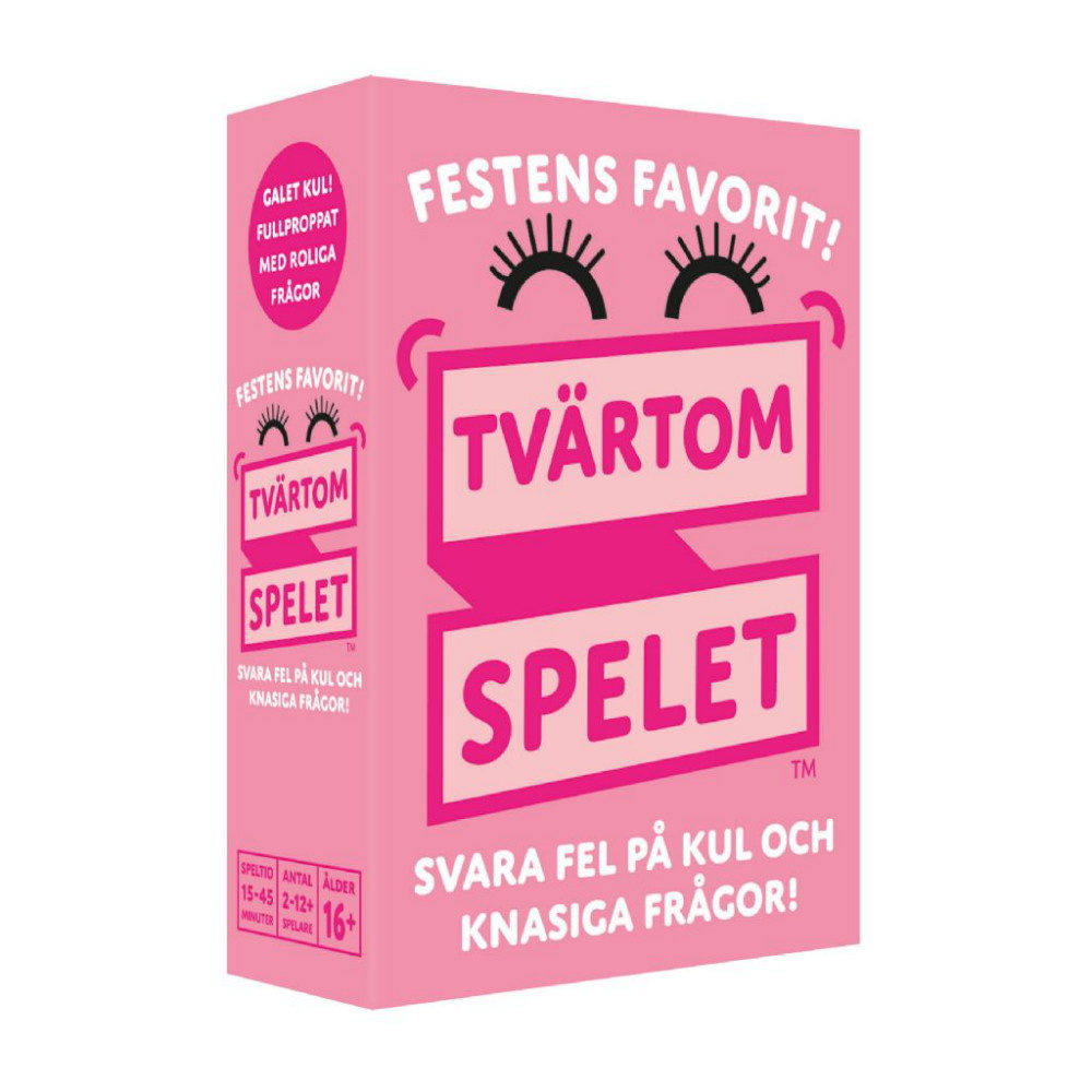 Tvärtomspelet - Festens favorit!