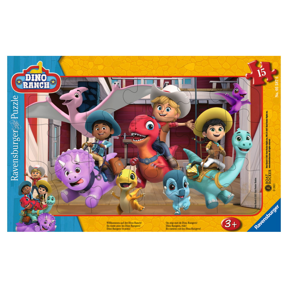 Ravensburger Rampussel: Dino Ranch 15 Bitar