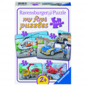 Mitt första pussel - Mina utryckningsfordon Mitt första pussel - Mina utryckningsfordon