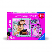 Ravensburger Pussel: Barbie 3x49 Bitar