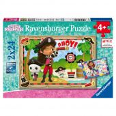 Ravensburger Pussel - Gabbys Låt oss piratfesta! 2x24 Bitar Ravensburger Pussel - Gabbys Låt oss piratfesta! 2x24 Bitar