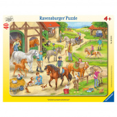 Ravensburger Pussel: En dag på ranchen 40 Bitar Ravensburger Pussel: En dag på ranchen 40 Bitar