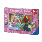 Ravensburger pussel: In the world of Disney Princesses 2x12 Bitar Ravensburger pussel: In the world of Disney Princesses 2x12 Bitar