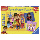 Ravensburger pussel: Alvin And the Chipmunks 3x49 Bitar Ravensburger pussel: Alvin And the Chipmunks 3x49 Bitar