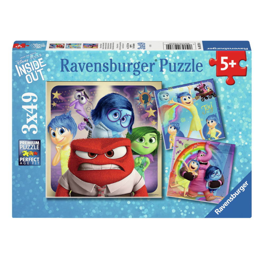 Ravensburger Pussel: Emotional Adventures 3x49 Bitar