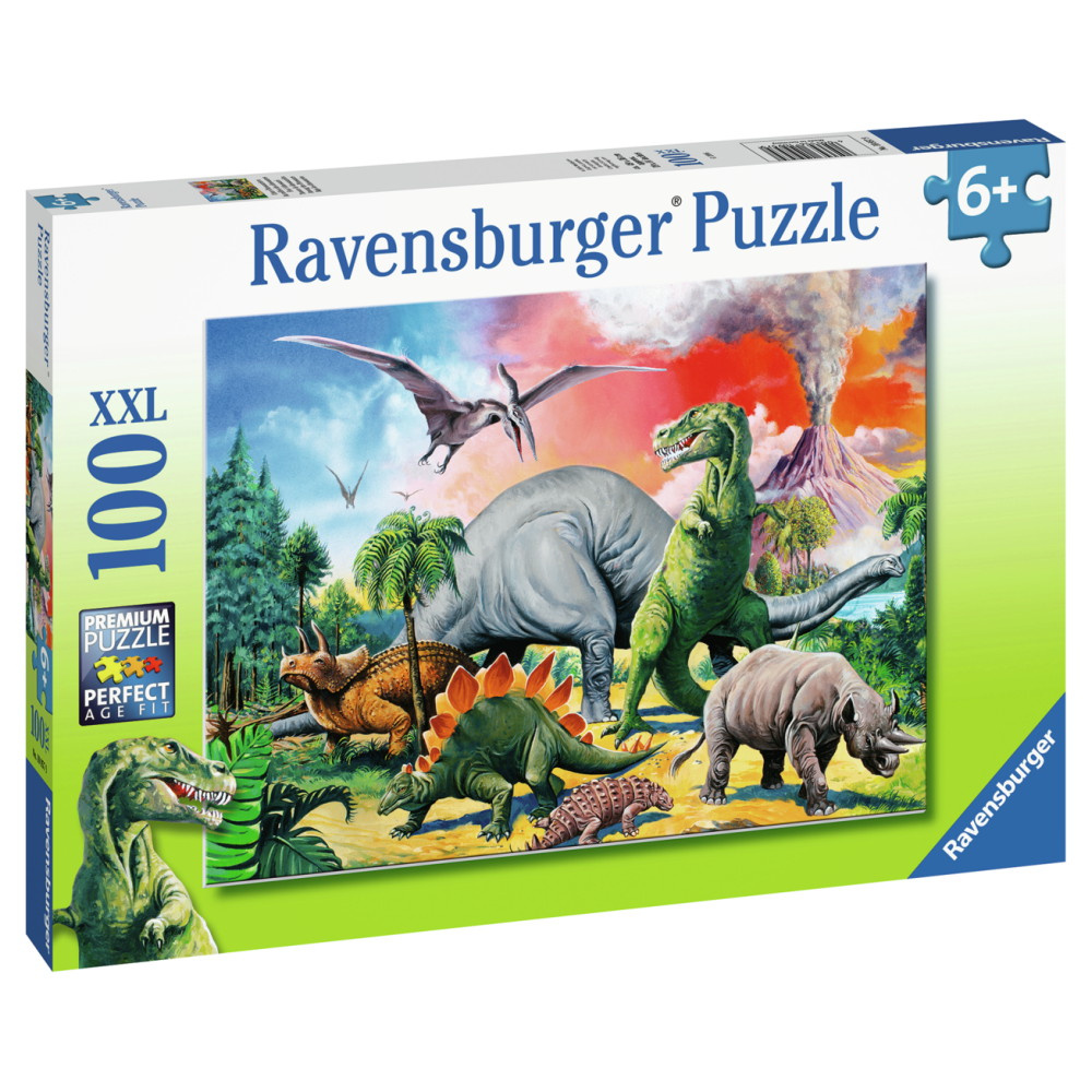 Ravensburger Pussel: Dinosaurier 100 XXL Bitar