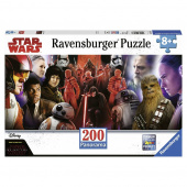 Ravensburger pussel: Panorama Star Wars Episode VIII - 200 Bitar