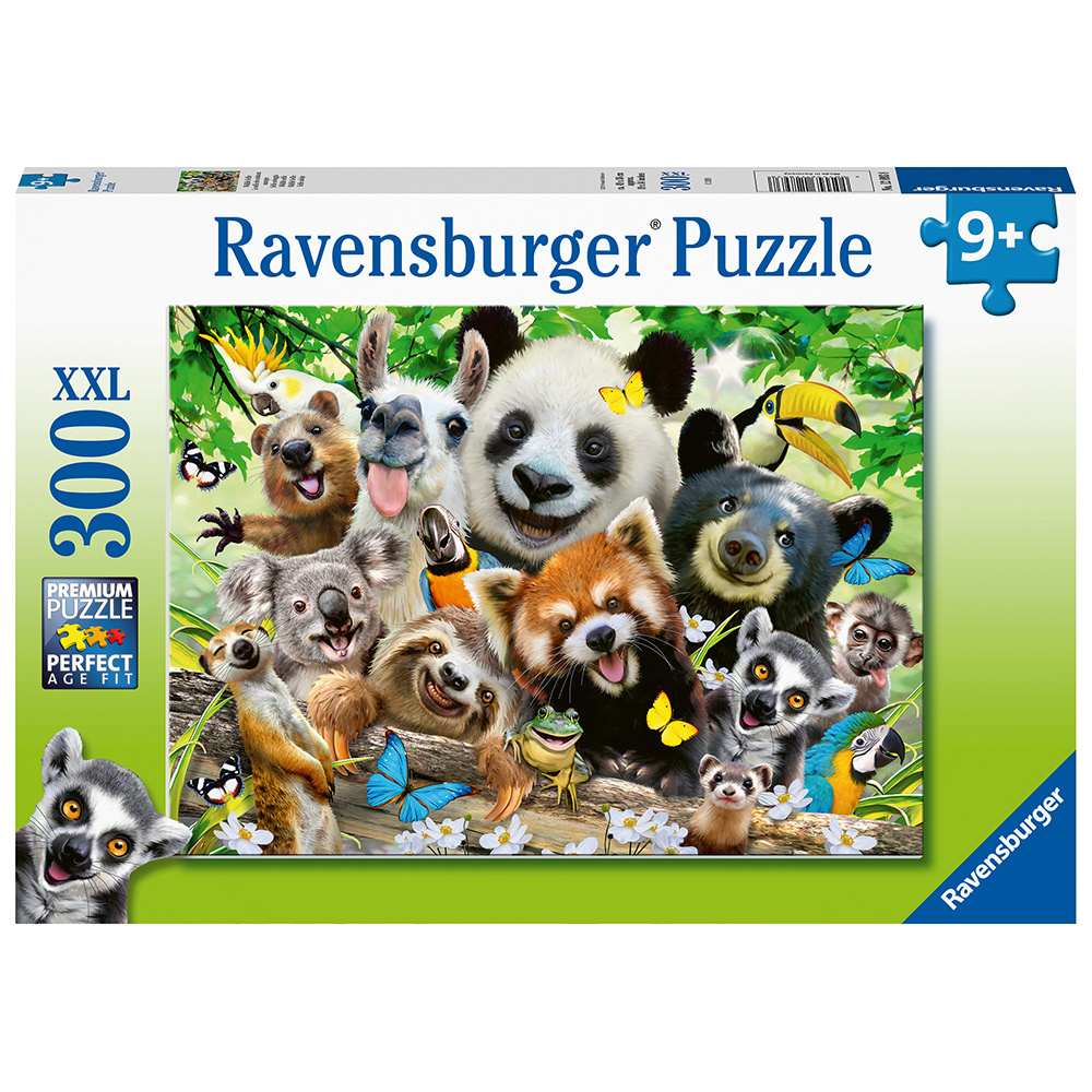 Ravensburger Pussel: Wildlife-Selfie XXL 300 Bitar