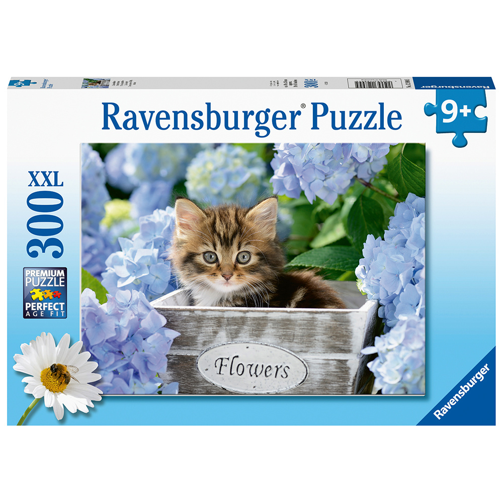Ravensburger pussel: Tortoiseshell Kitty 300 Bitar XXL