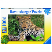 Ravensburger Pussel: Exotic Animals Selfie XXL 100 Bitar Ravensburger Pussel: Exotic Animals Selfie XXL 100 Bitar