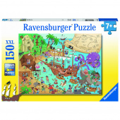 Ravensburger Pussel: Pirates XXL 150 Bitar Ravensburger Pussel: Pirates XXL 150 Bitar