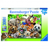 Ravensburger Pussel: Exotic Animals Selfie XXL - 300 Bitar Ravensburger Pussel: Exotic Animals Selfie XXL - 300 Bitar