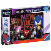 Ravensburger Pussel: Sonic Prime - New York City 300 Bitar XXL