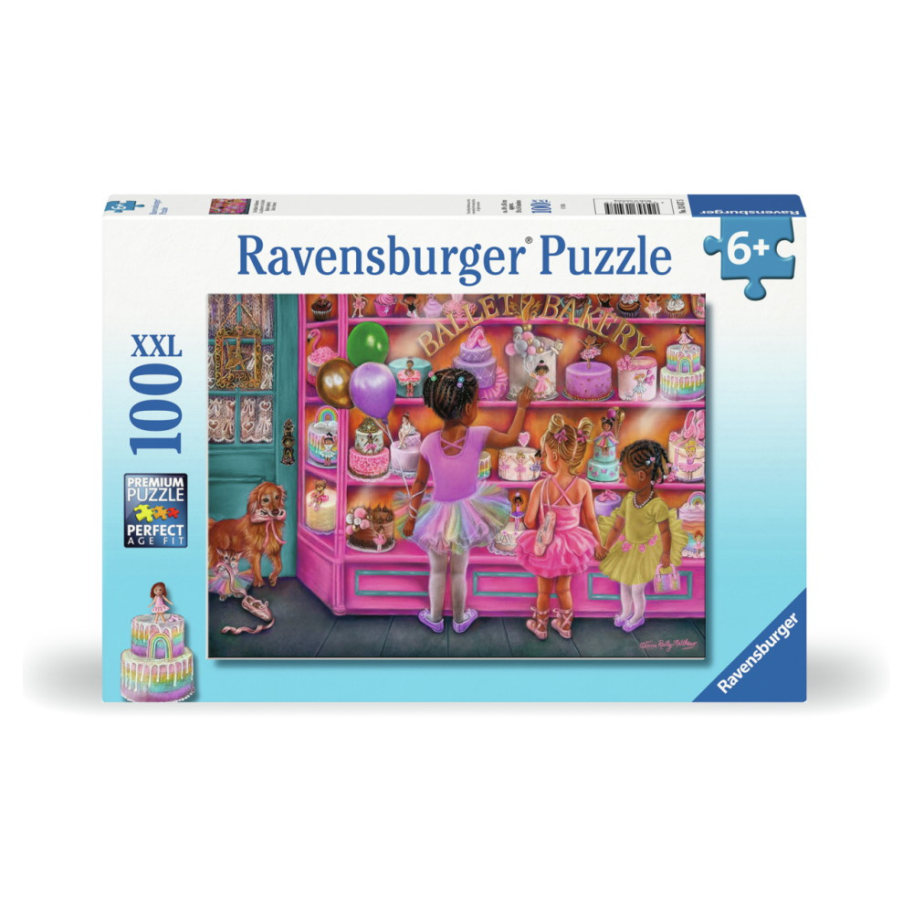 Ravensburger Pussel: Ballet Bakery 100 XXL Bitar