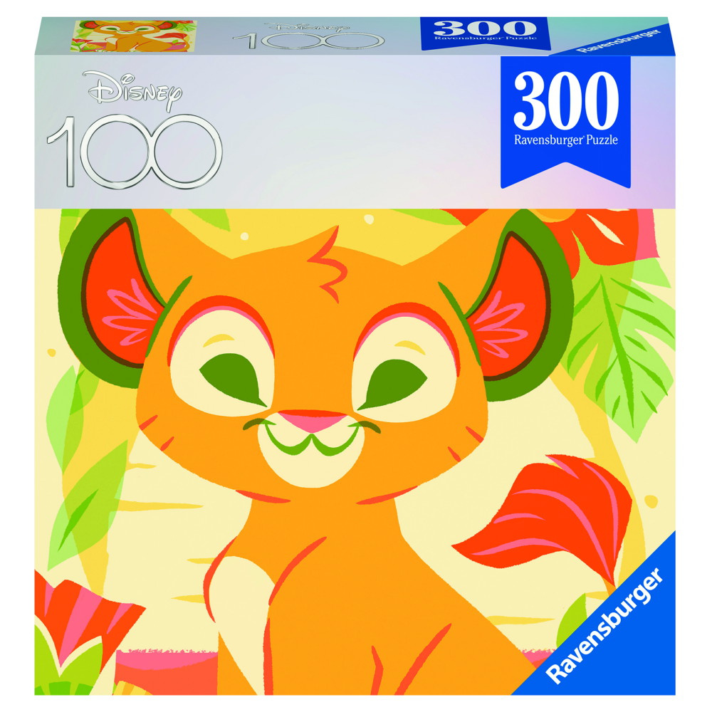 Ravensburger Pussel: Disney 100 Years Simba 300 Bitar