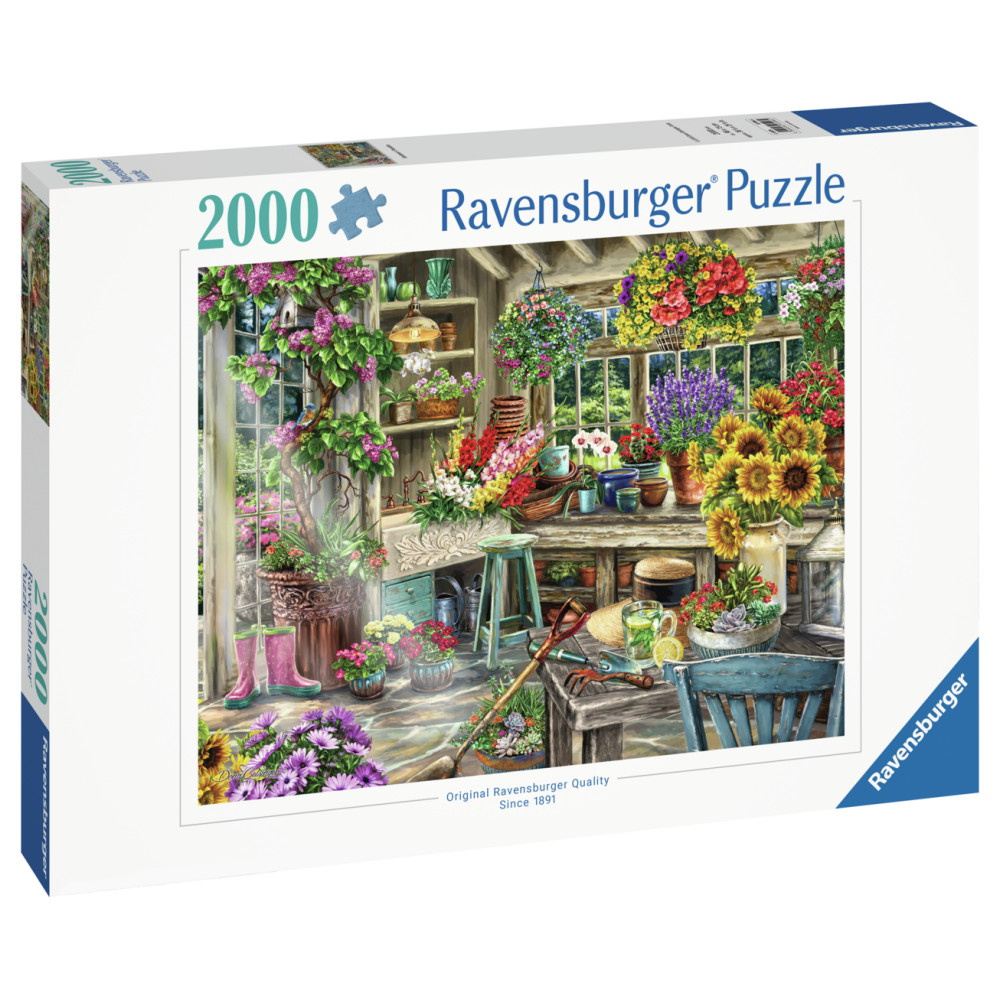 Ravensburger Pussel: Gardener's Paradise 2000 Bitar