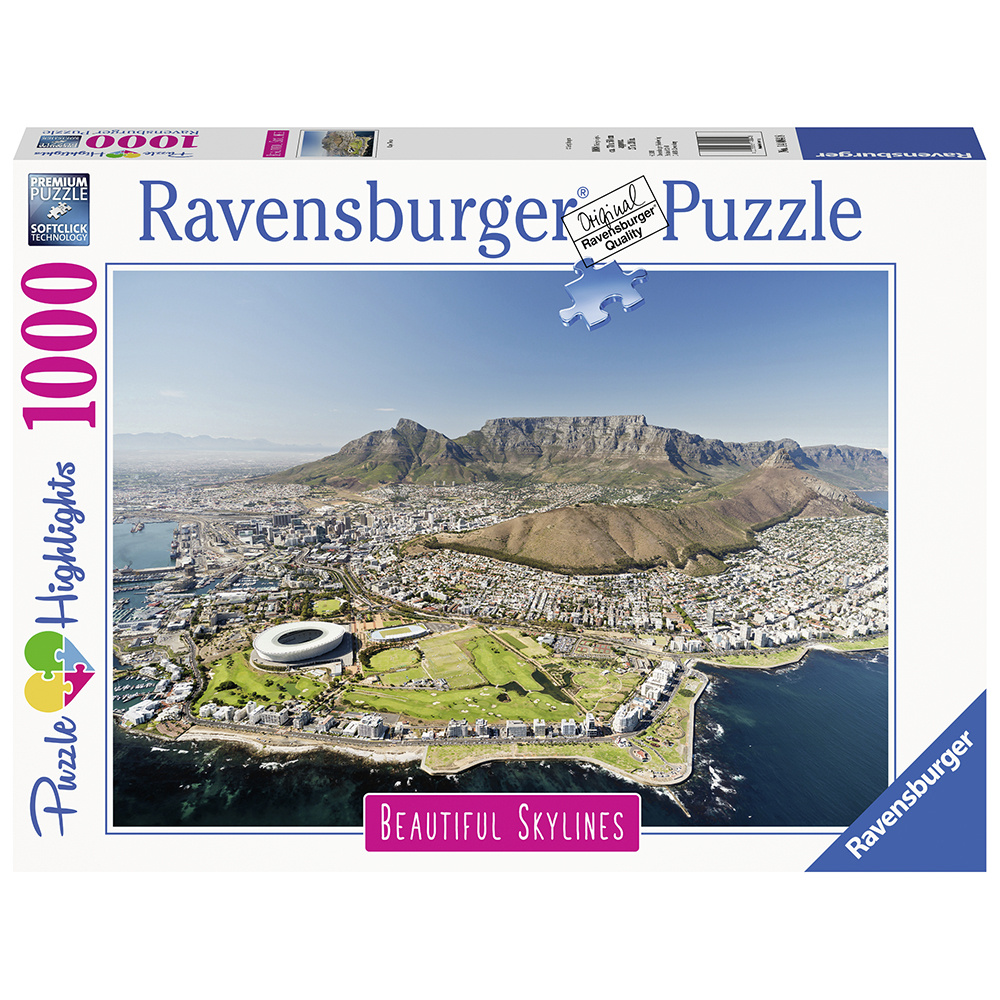 Ravensburger Pussel - Cape Town 1000 Bitar