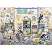 Ravensburger Pussel - Crazy Cats Vint.No7 500 Bitar Ravensburger Pussel - Crazy Cats Vint.No7 500 Bitar