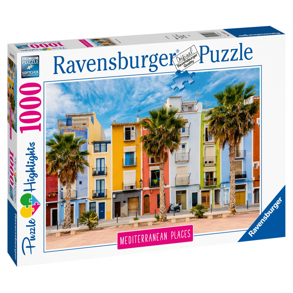 Ravensburger Pussel: Mediterranean Spain 1000 Bitar