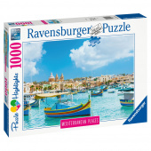 Ravensburger Pussel - Mediterranean Malta 1000 Bitar Ravensburger Pussel - Mediterranean Malta 1000 Bitar