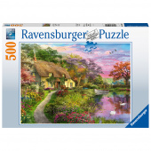 Ravensburger Pussel: Country house 500 Bitar Ravensburger Pussel: Country house 500 Bitar