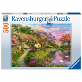 Ravensburger Pussel: Country house 500 Bitar