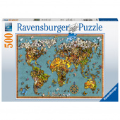 Ravensburger Pussel - World of butterflies 500 Bitar Ravensburger Pussel - World of butterflies 500 Bitar