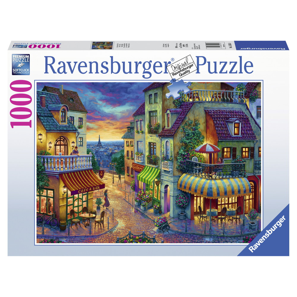Ravensburger pussel: An Evening in Paris 1000 bitar