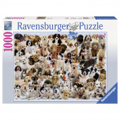 Ravensburger pussel - Hunde Collage 1000 Bitar
