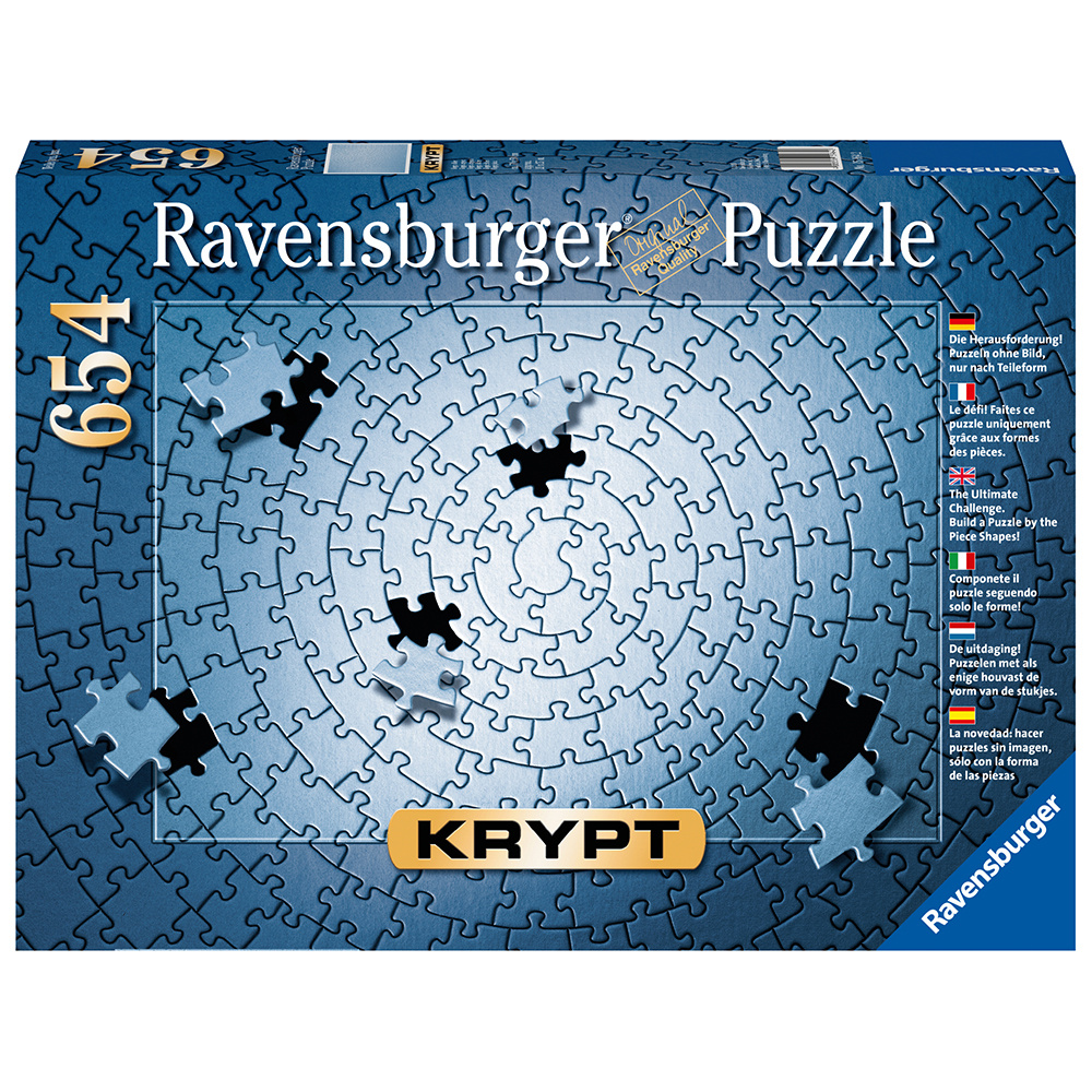 Ravensburger Pussel: Krypt Silver 654 Bitar