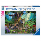 Ravensburger Pussel - Wolves in the Forest 1000 Bitar