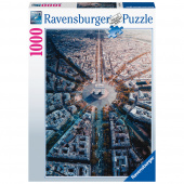 Ravensburger pussel: Paris von Oben 1000 Bitar